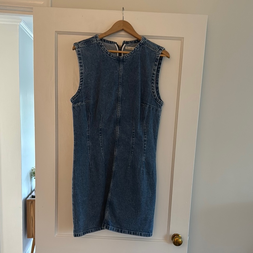 Abercrombie & Fitch Blue Denim Mini Dress